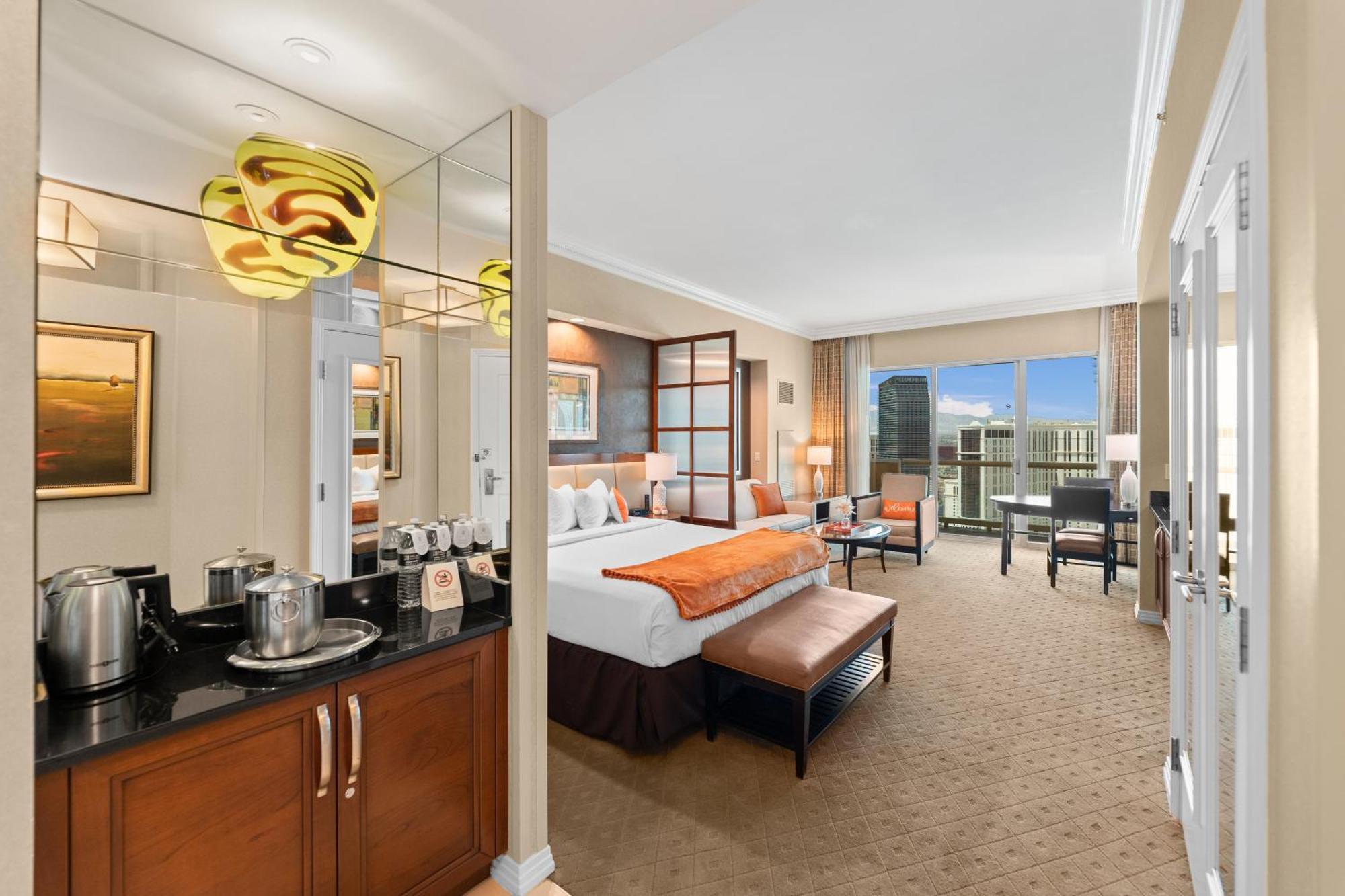 Lucky Gem Penthouse & Luxury Suites At Signature Resort, Balcony Strip View 2605 Лас Вегас Екстериор снимка