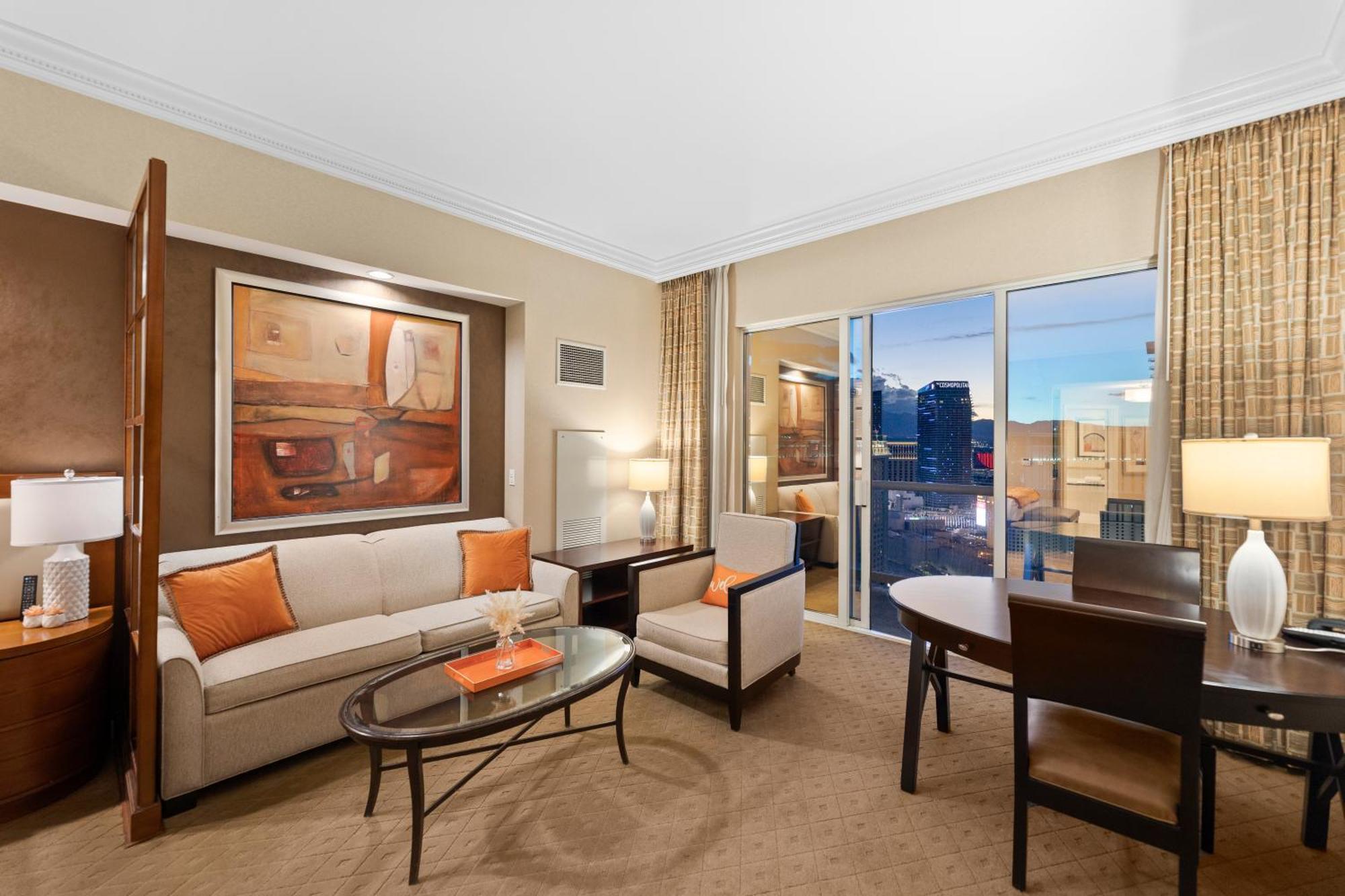Lucky Gem Penthouse & Luxury Suites At Signature Resort, Balcony Strip View 2605 Лас Вегас Екстериор снимка